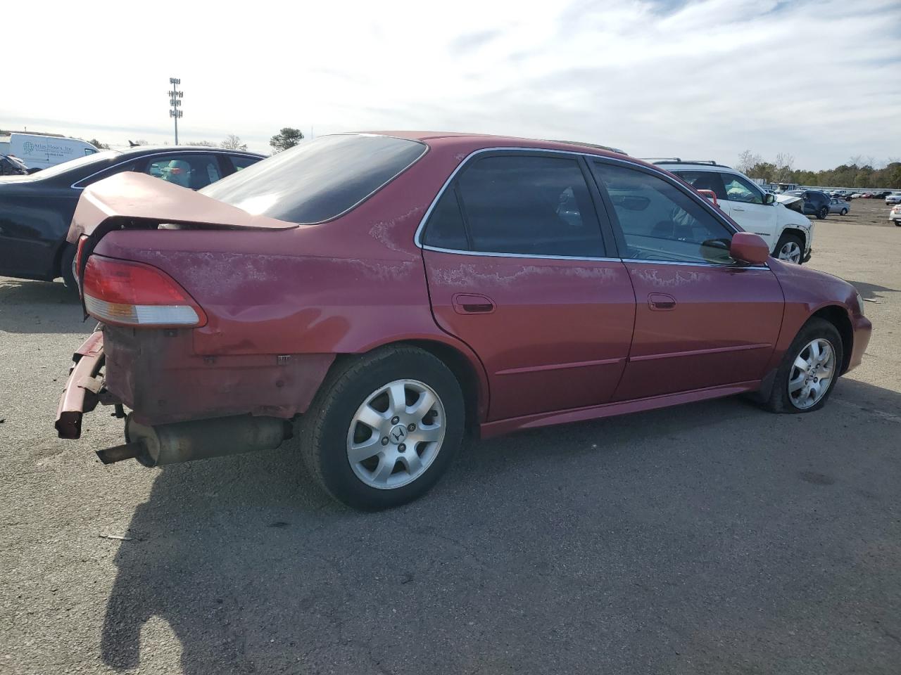 2001 Honda Accord VIN 1HGCG56621A094722 Copart auction photo, rear end damage thumbnail 3