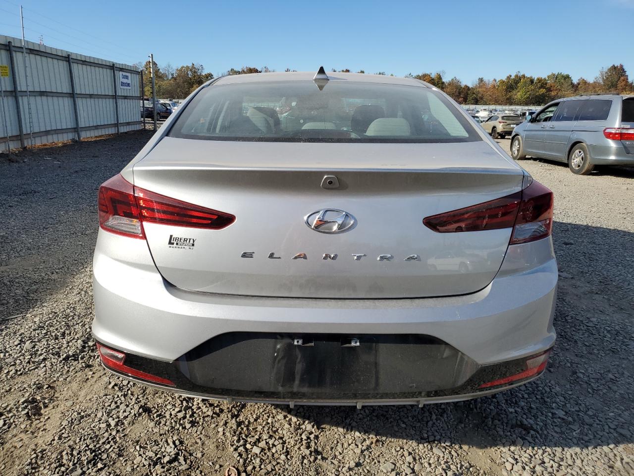 2020 Hyundai Elantra VIN 5NPD84LF3LH620432 Copart auction photo, front end damage thumbnail 6