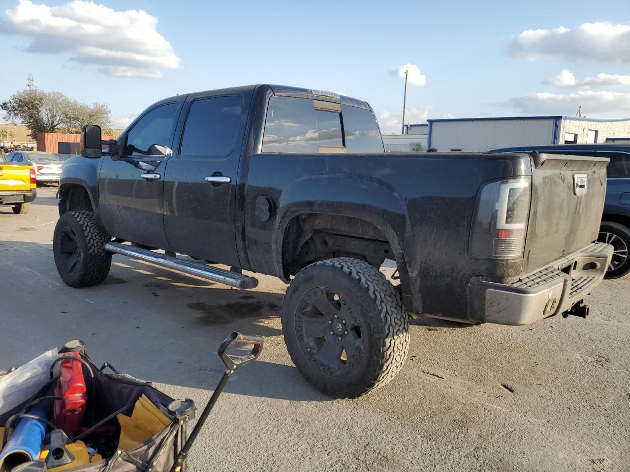 2009 GMC Sierra VIN 3GTEK33M59G194226 Copart auction photo, front end damage thumbnail 2