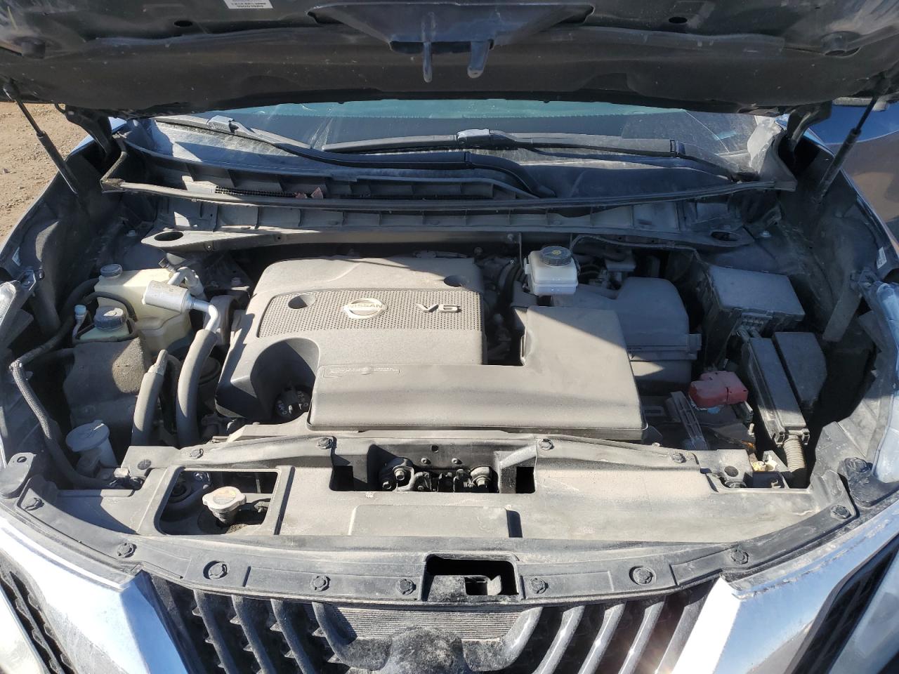 2015 Nissan Murano VIN 5N1AZ2MH8FN267724 Copart auction photo, hail / minor dent/scratches damage thumbnail 12