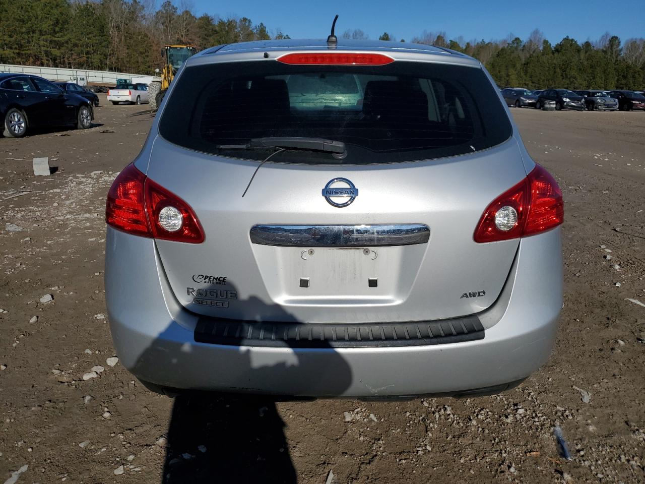 2014 Nissan Rogue VIN JN8AS5MVXEW713594 Copart auction photo, front end / side damage thumbnail 6