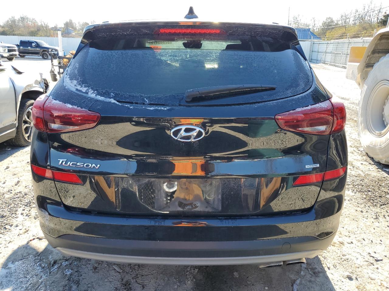 2021 Hyundai Tucson VIN KM8J3CAL4MU284684 Copart auction photo, front end / rear end damage thumbnail 6