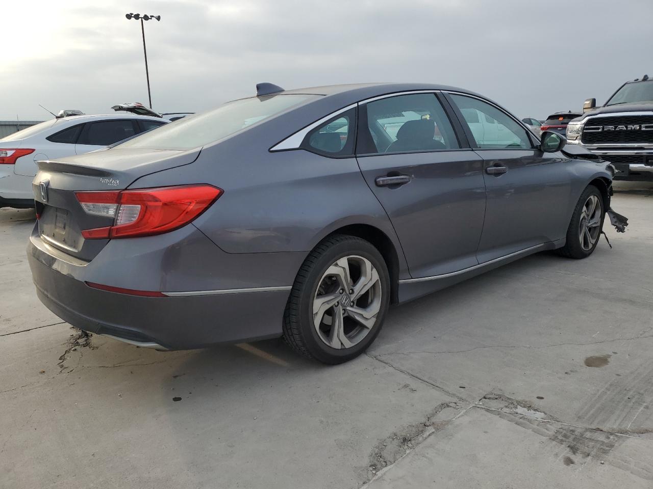 2019 Honda Accord VIN 1HGCV1F48KA126300 Copart auction photo, front end damage thumbnail 3
