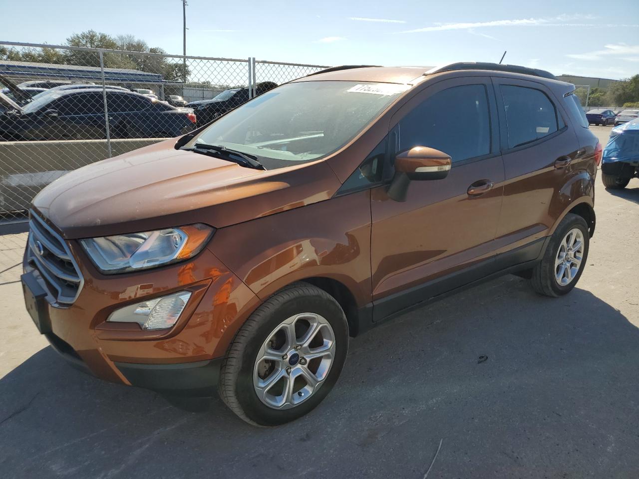2018 Ford EcoSport VIN MAJ3P1TE4JC229891