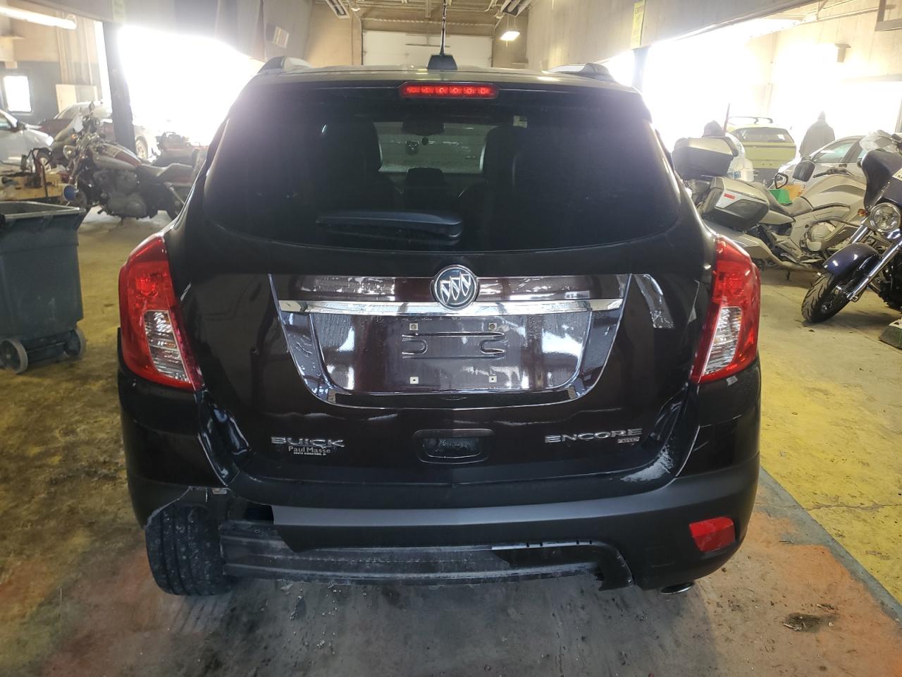 2015 Buick Encore VIN KL4CJESB4FB270491 Copart auction photo, rear end / minor dent/scratches damage thumbnail 6
