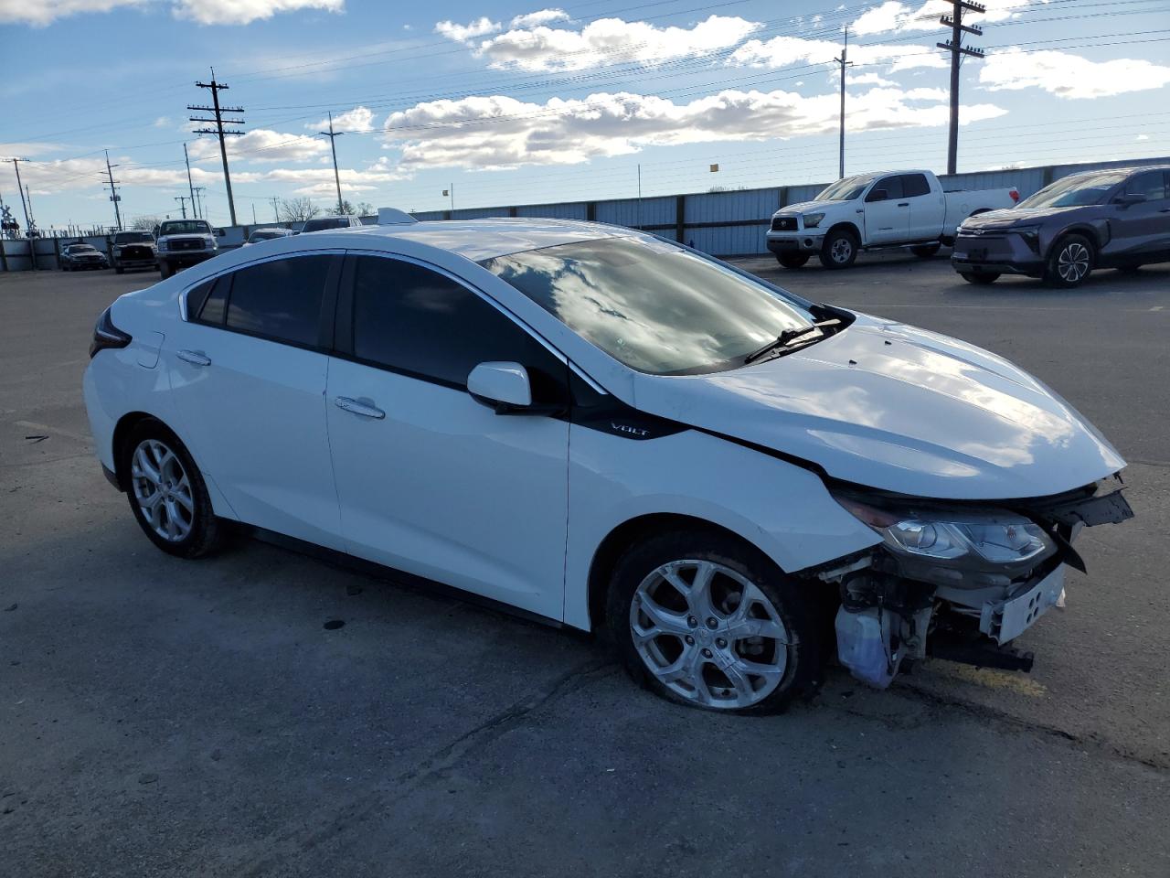 2016 Chevrolet Volt VIN 1G1RD6S53GU116120 Copart auction photo, front end / undercarriage damage thumbnail 4
