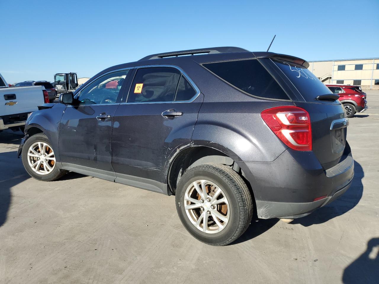 2016 Chevrolet Equinox VIN 2GNALCEK1G6310755 Copart auction photo, front end / side damage thumbnail 2