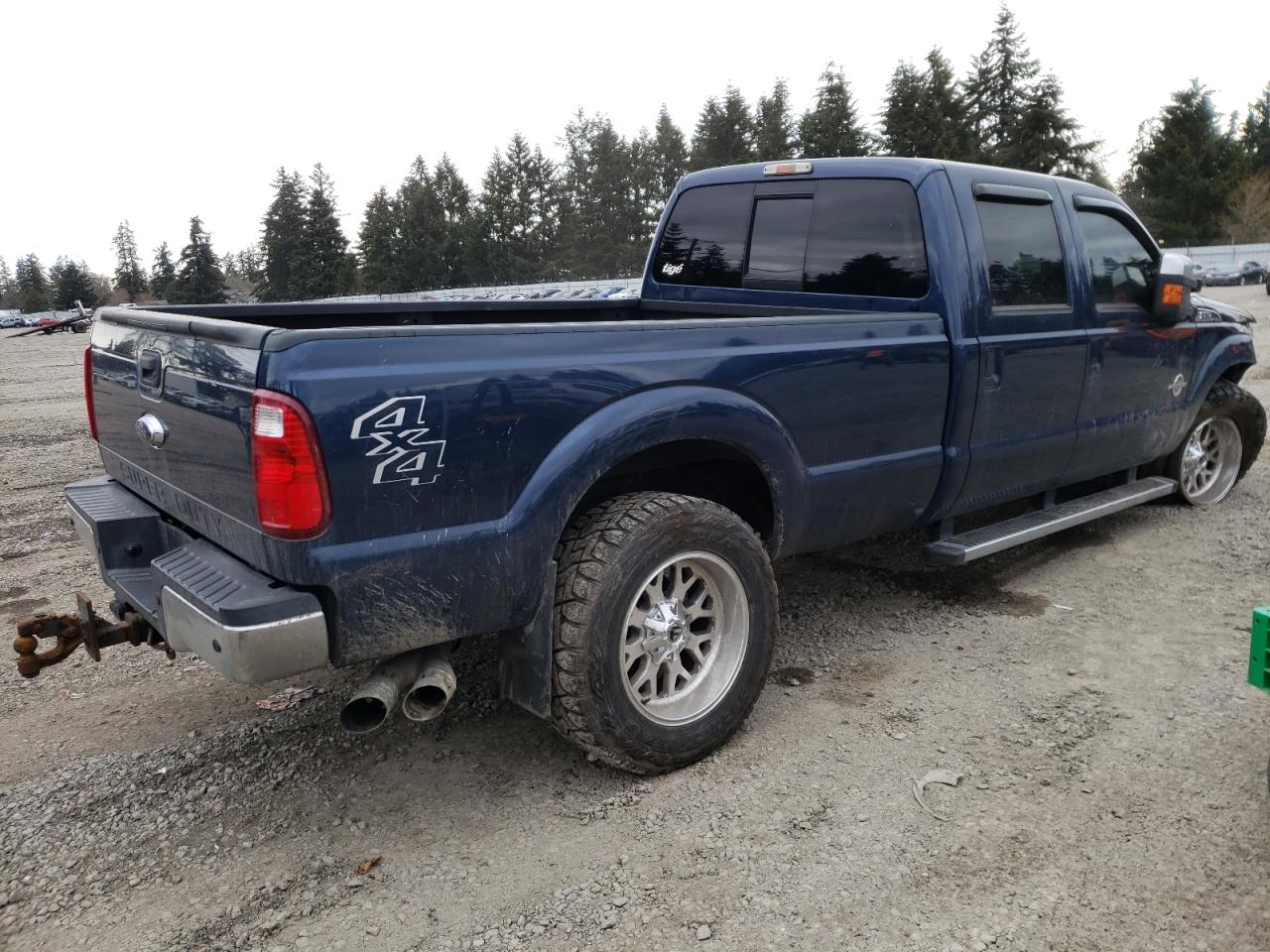 2014 Ford F350 VIN 1FT8W3BT7EEA48437 Copart auction photo, front end damage thumbnail 3