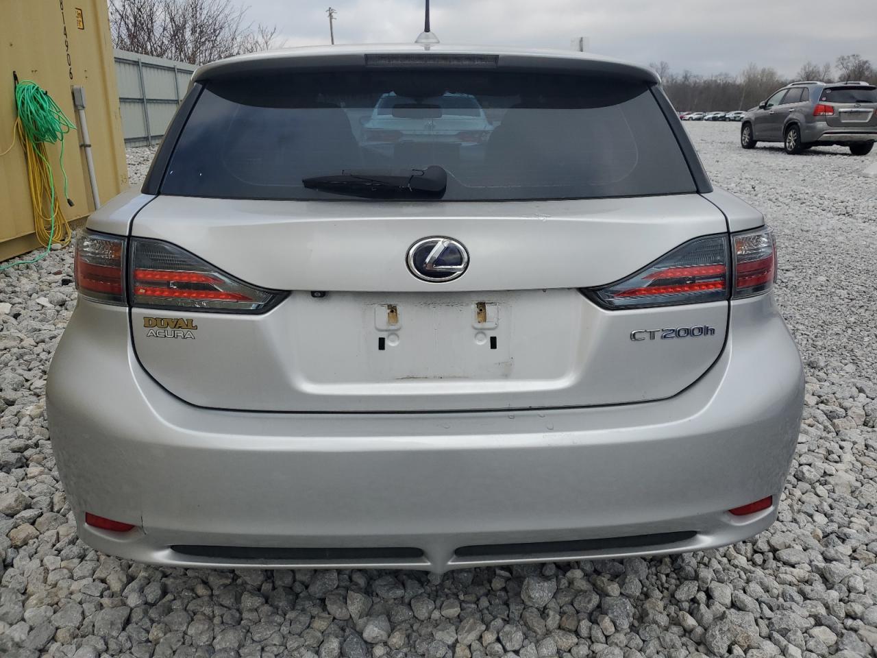 2012 Lexus CT VIN JTHKD5BH3C2069382 Copart auction photo, front end / minor dent/scratches damage thumbnail 6