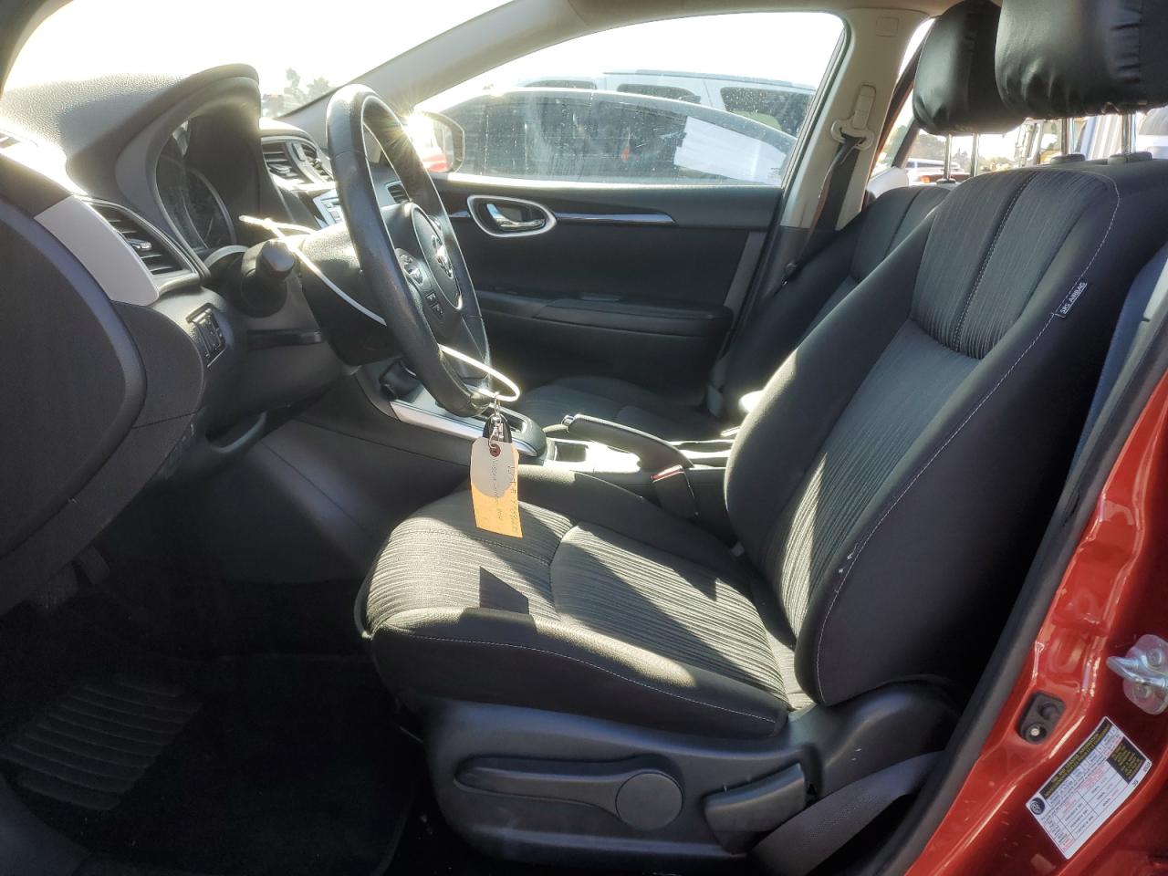 2017 Nissan Sentra VIN 3N1AB7AP0HY312200 Copart auction photo, side damage thumbnail 7
