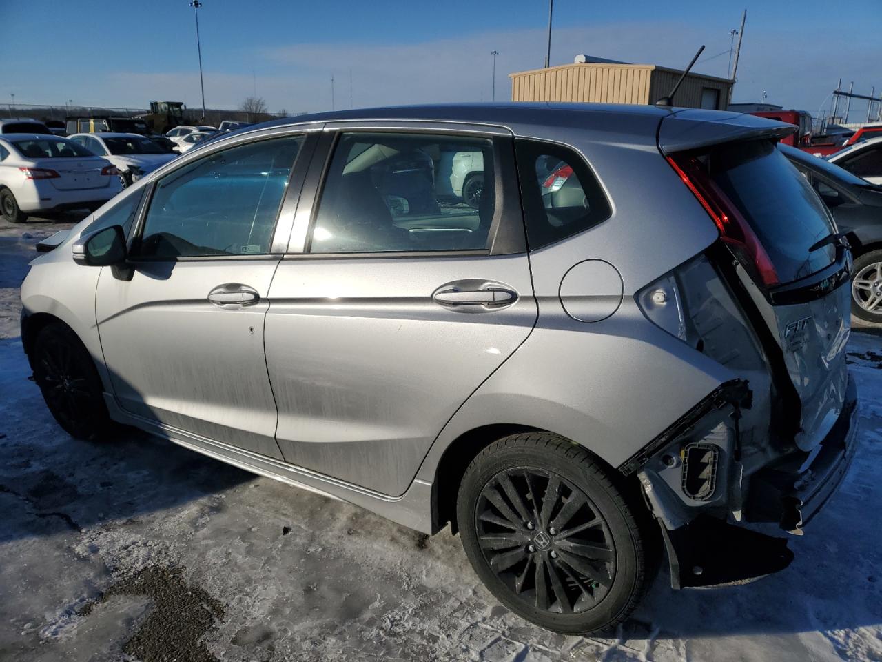2020 Honda Fit VIN 3HGGK5H65LM719813 Copart auction photo, front end / rear end damage thumbnail 2
