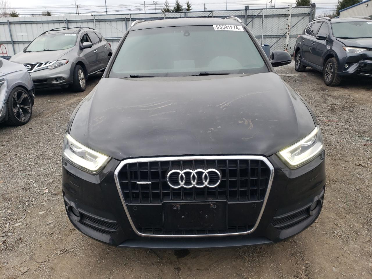 2015 Audi Q3 VIN WA1GFCFS7FR003855 Copart auction photo, side / minor dent/scratches damage thumbnail 5