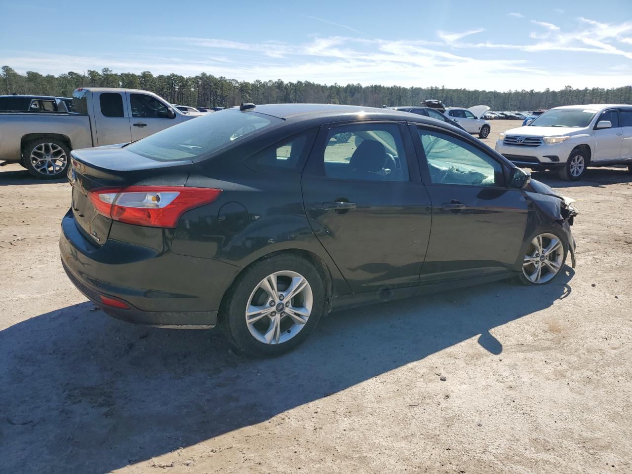 2013 Ford Focus VIN 1FADP3F20DL119362 Copart auction photo, front end damage thumbnail 3