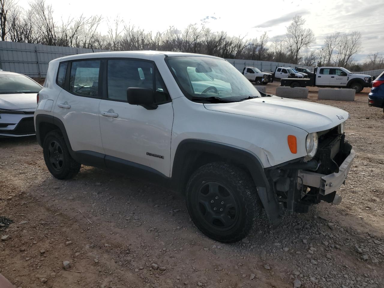 2016 Jeep Renegade VIN ZACCJBAT2GPD42553 Copart auction photo, all over damage thumbnail 4