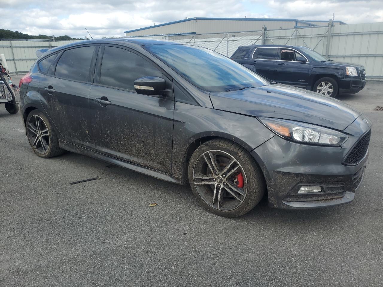 2018 Ford Focus VIN 1FADP3L96JL213310 Copart auction photo, all over damage thumbnail 4