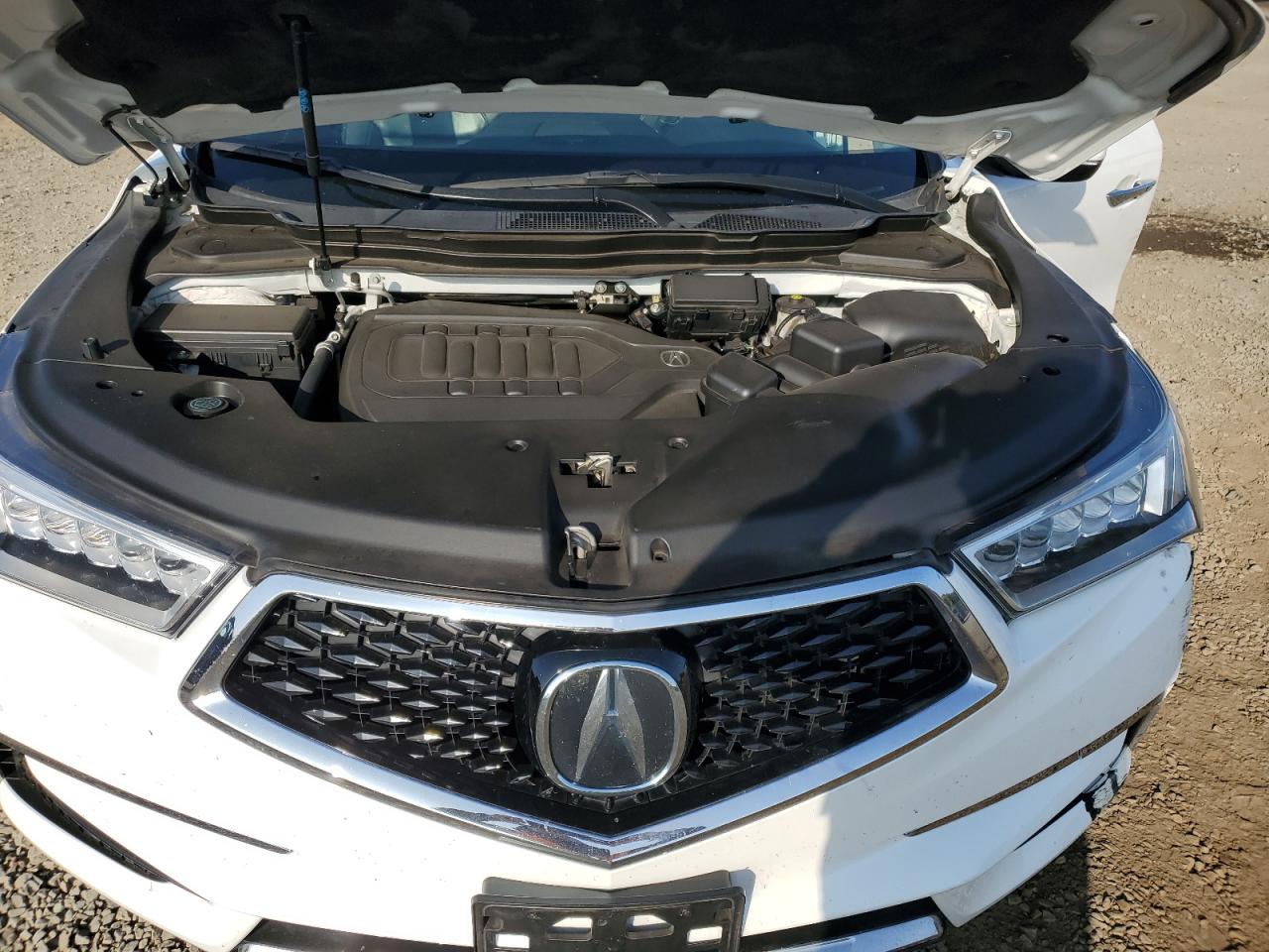 2020 Acura MDX VIN 5J8YD3H31LL000679 Copart auction photo, front end / side damage thumbnail 13