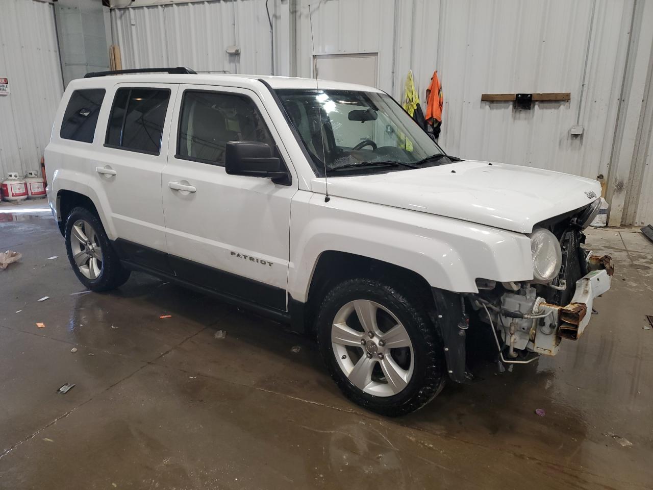 2012 Jeep Liberty (Patriot) VIN 1C4NJPFA0CD670642 Copart auction photo, front end damage thumbnail 4