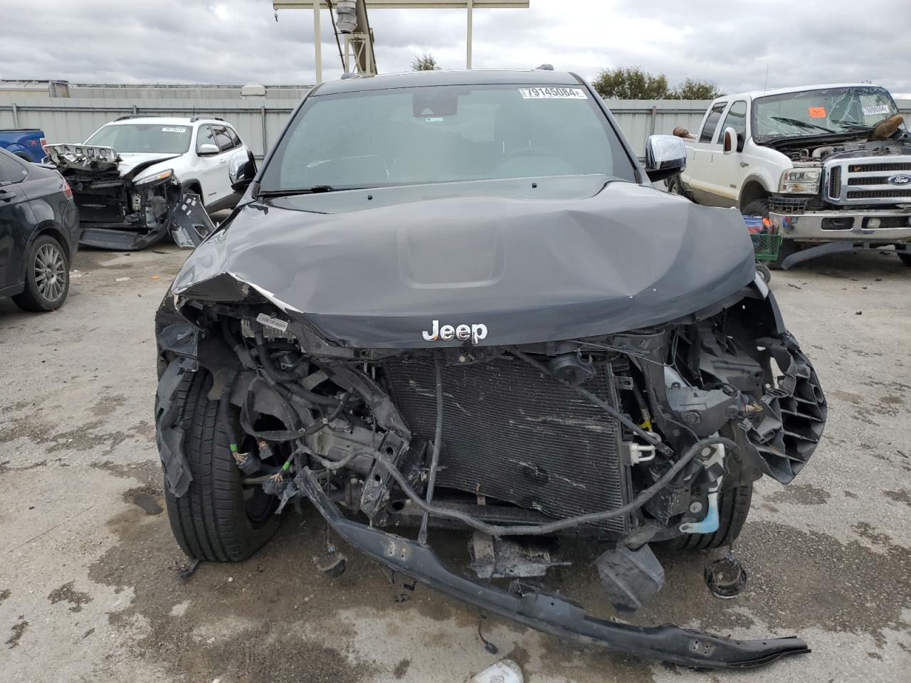 2020 Jeep Grand Cherokee VIN 1C4RJFBG7LC185359 Copart auction photo, front end damage thumbnail 5