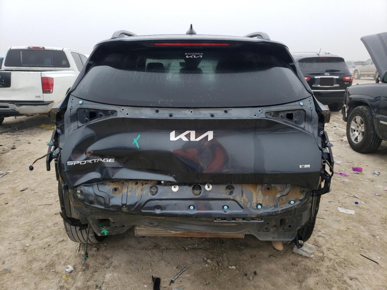 2023 KIA Sportage VIN 5XYK6CAFXPG103149 Copart auction photo, rear end / minor dent/scratches damage thumbnail 6