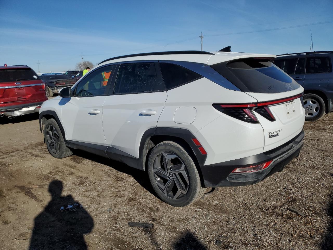 2022 Hyundai Tucson VIN 5NMJFCAE6NH160499 Copart auction photo, front end damage thumbnail 2