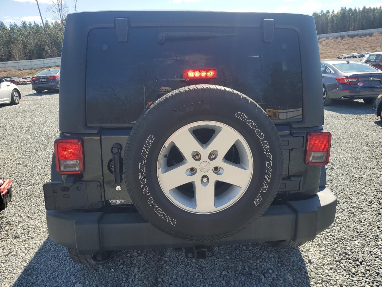 2018 Jeep Wrangler VIN 1C4BJWDG7JL874460 Copart auction photo, front end damage thumbnail 6