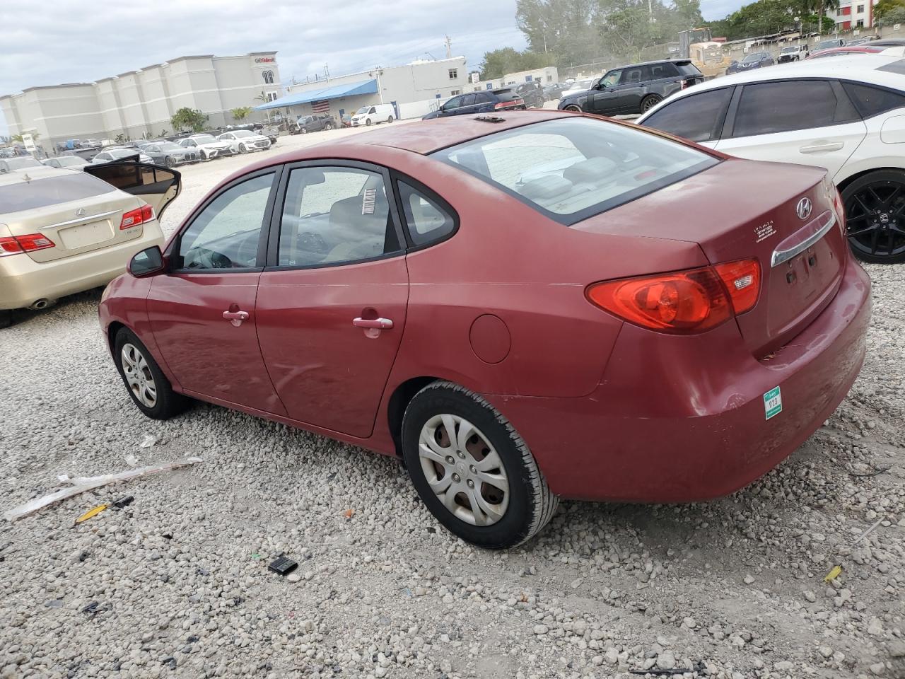 2010 Hyundai Elantra VIN KMHDU4AD3AU170017 Copart auction photo, minor dent/scratches damage thumbnail 2