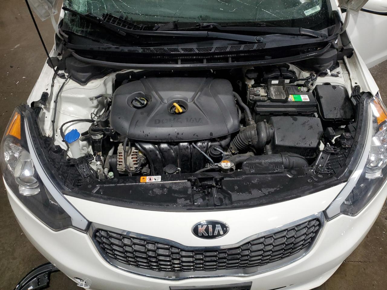 2016 KIA Forte VIN KNAFK4A63G5611018 Copart auction photo, all over damage thumbnail 12
