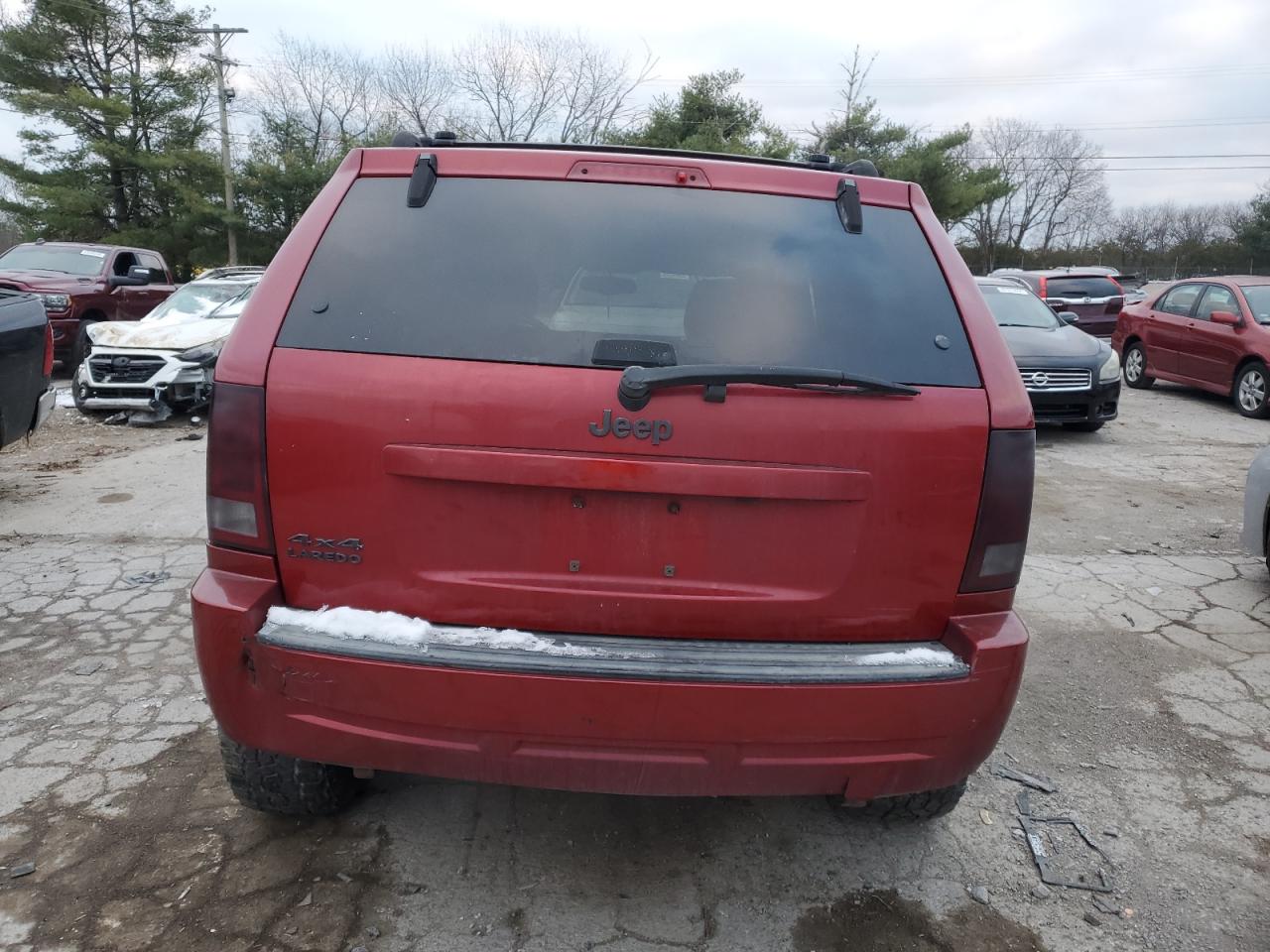 2006 Jeep Grand Cherokee VIN 1J4HR48N96C154353 Copart auction photo, side damage thumbnail 6