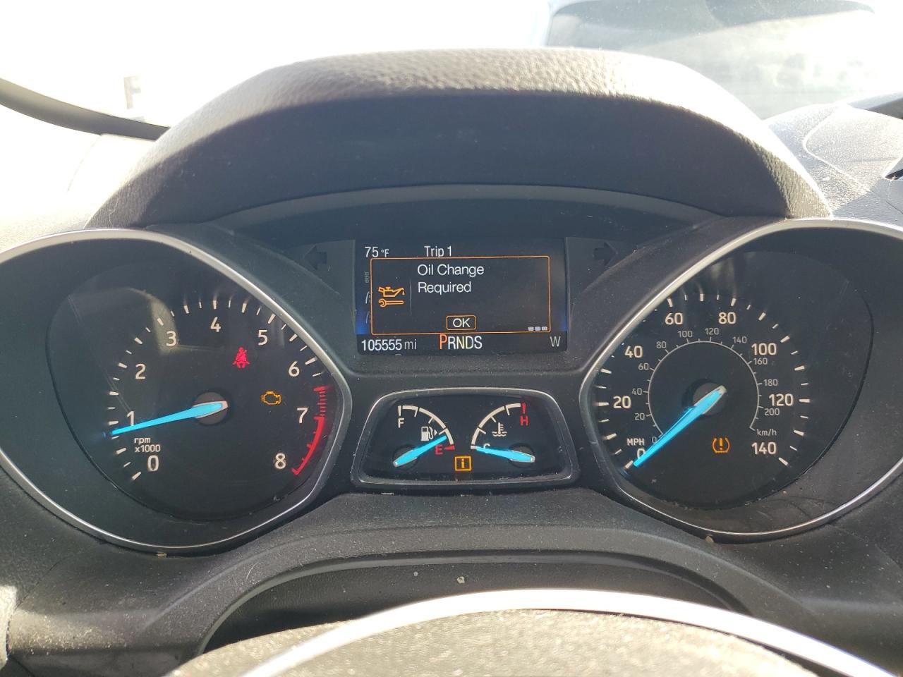 2019 Ford Escape VIN 1FMCU0F73KUA02998 Copart auction photo, front end / side damage thumbnail 9