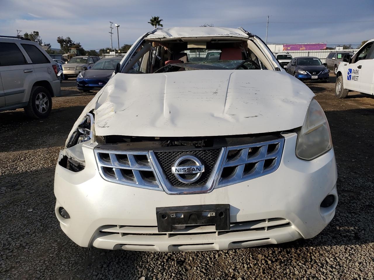 2011 Nissan Rogue VIN JN8AS5MT9BW157871 Copart auction photo, all over damage thumbnail 5