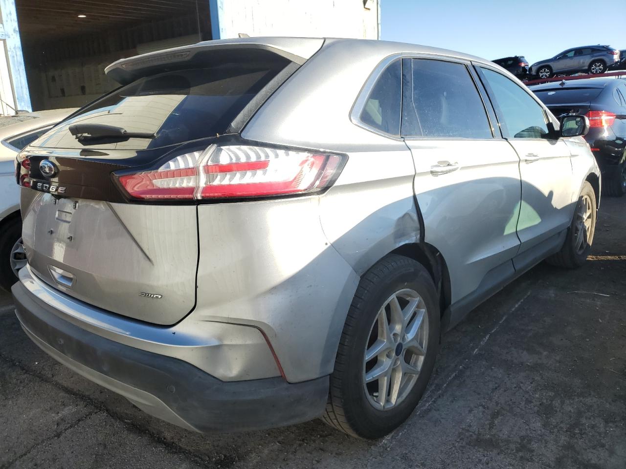 2022 Ford Edge VIN 2FMPK4J98NBA54662 Copart auction photo, side damage thumbnail 3