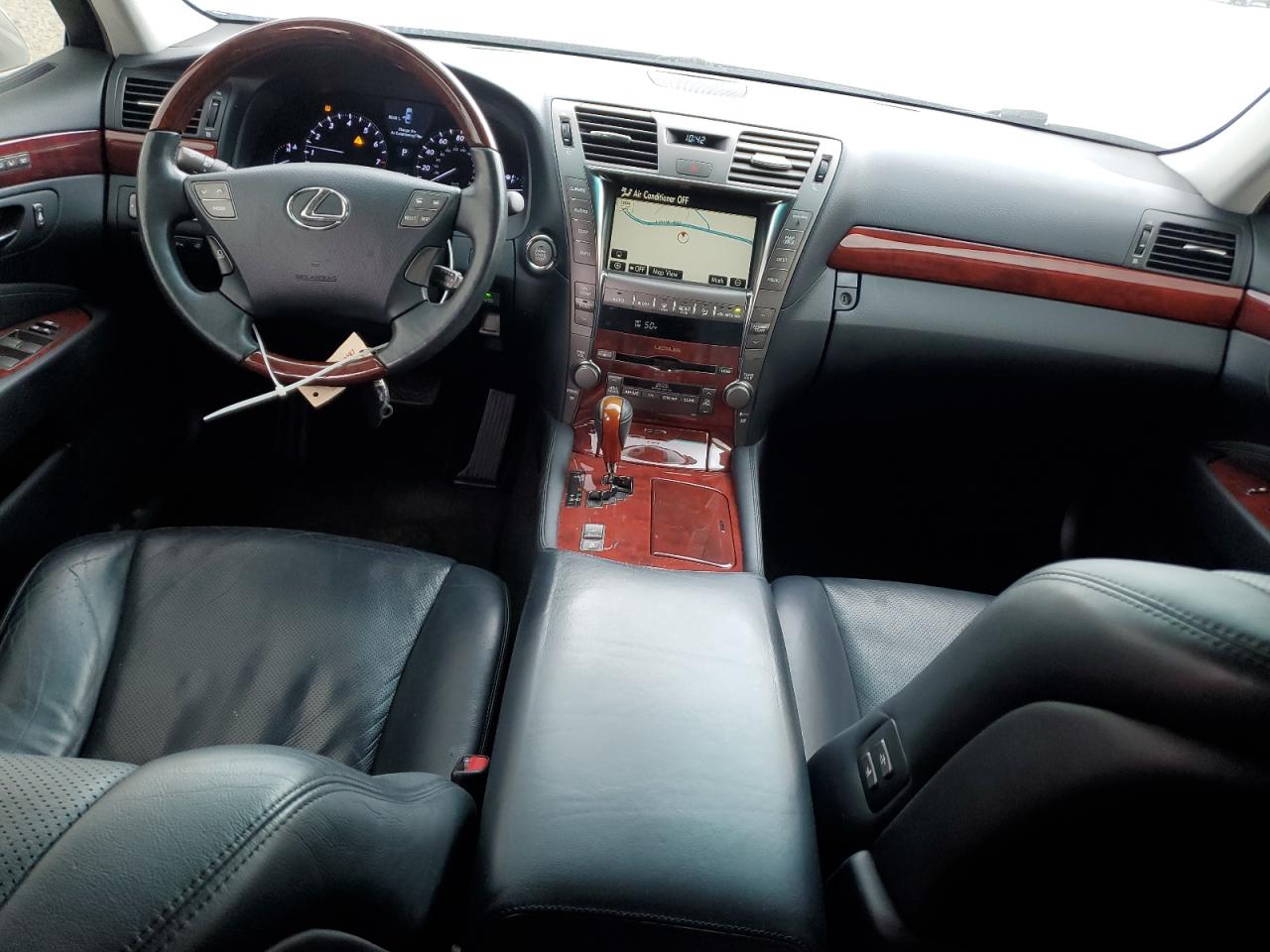 2007 Lexus LS VIN JTHBL46F775038775 Copart auction photo, front end damage thumbnail 8