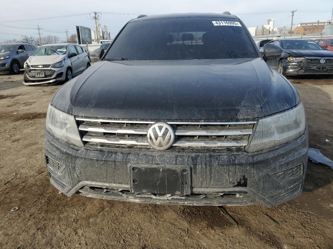 2021 Volkswagen Tiguan VIN 3VV0B7AXXMM098764 Copart auction photo, rear end damage thumbnail 5