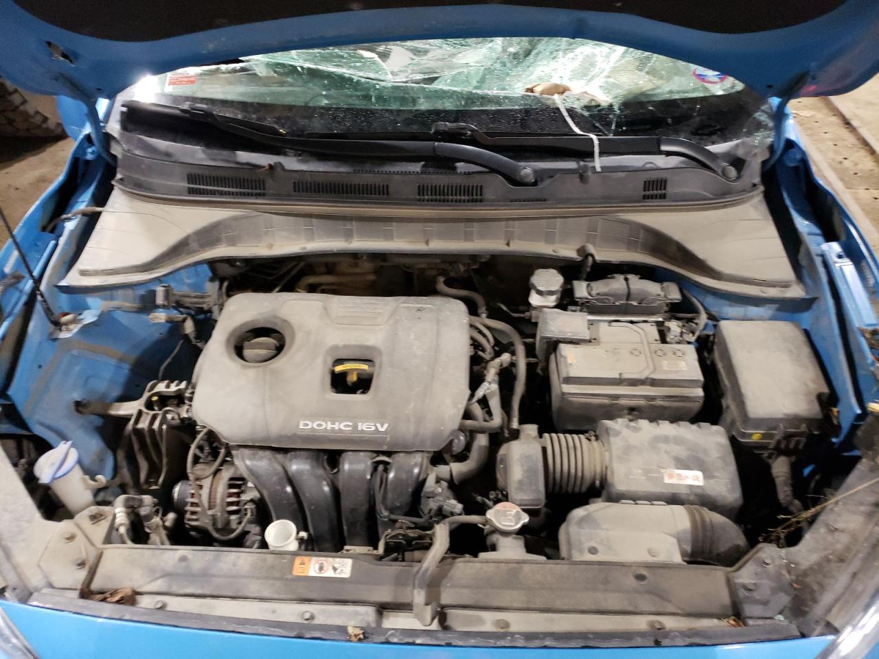 2020 Hyundai Kona VIN KM8K1CAA1LU445662 Copart auction photo, rollover damage thumbnail 13