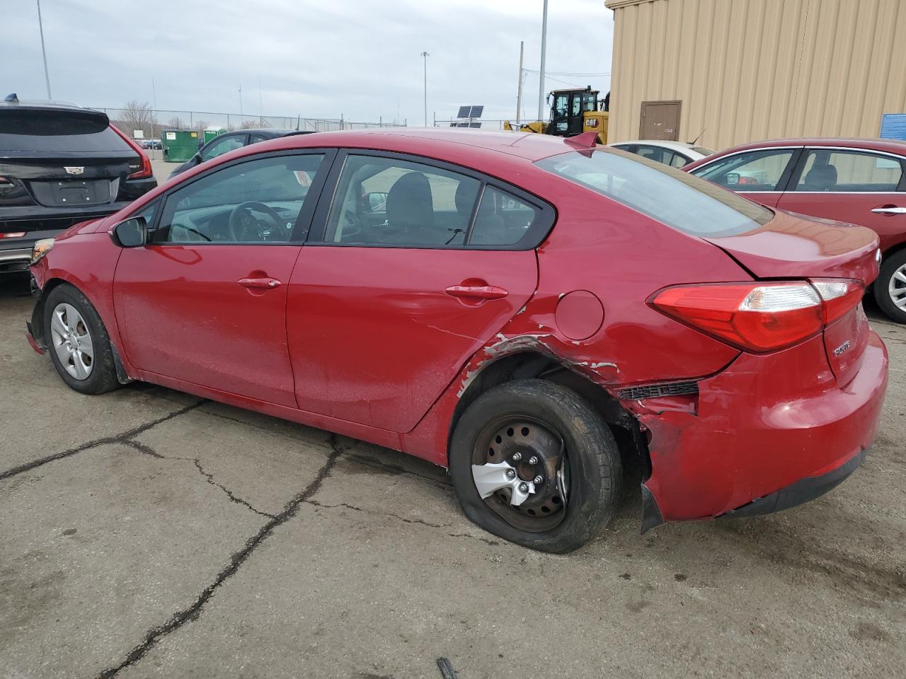 2015 KIA Forte VIN KNAFX4A65F5389033 Copart auction photo, all over / undercarriage damage thumbnail 2