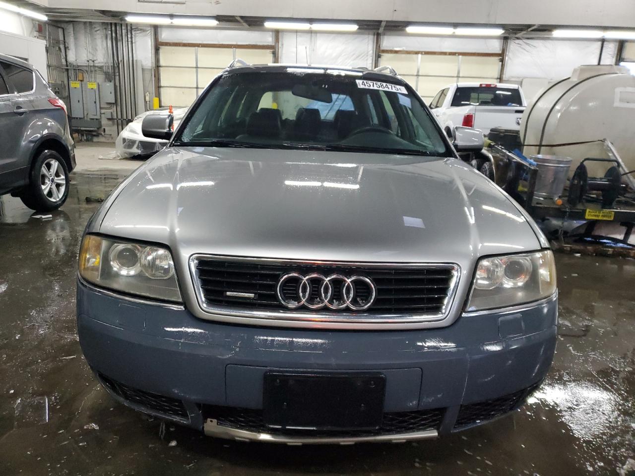 2002 Audi Allroad VIN WA1YD64B12N118967 Copart auction photo, front end / hail damage thumbnail 5