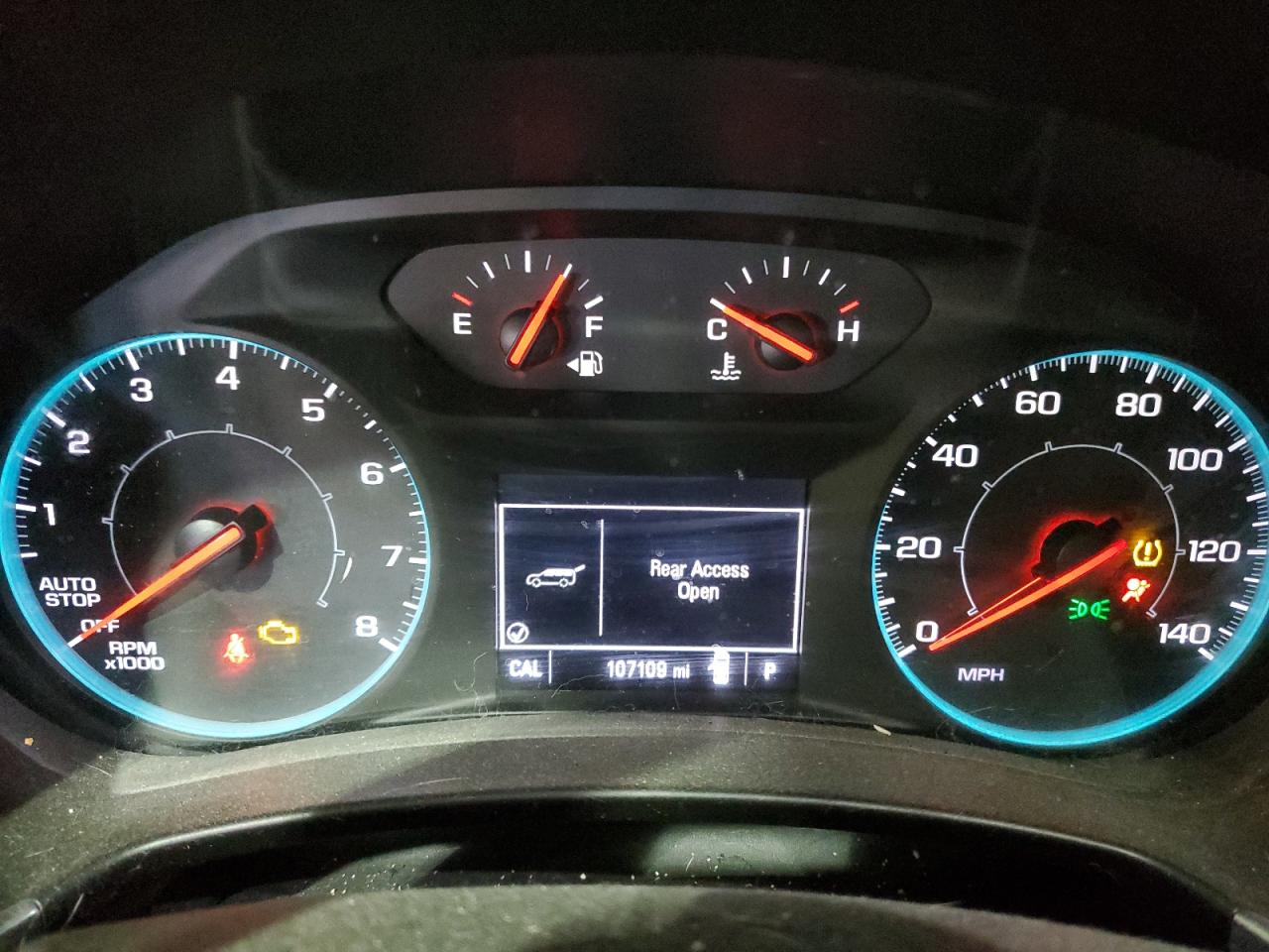 2019 Chevrolet Equinox VIN 3GNAXSEV1KS594794 Copart auction photo, front end damage thumbnail 9