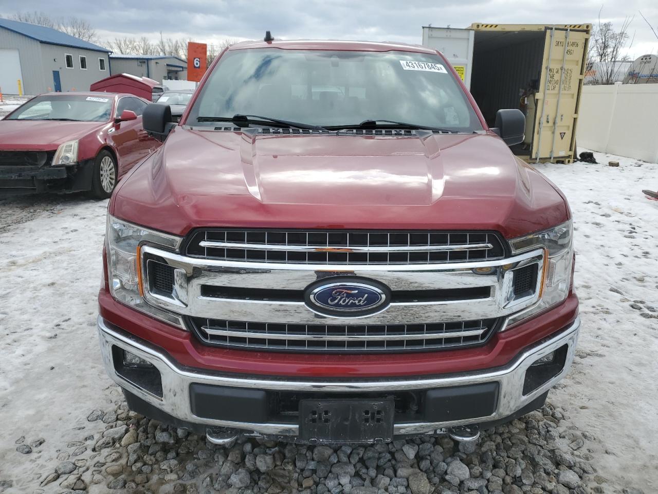 2019 Ford F-150 VIN 1FTEW1E42KFD33676 Copart auction photo, side / rear end damage thumbnail 5