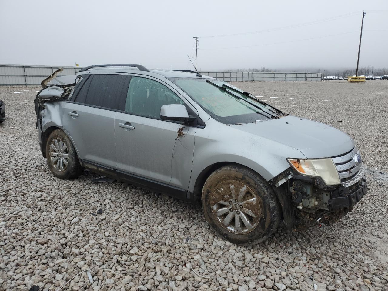2007 Ford Edge VIN 2FMDK38C37BB59384 Copart auction photo, water/flood / all over damage thumbnail 4