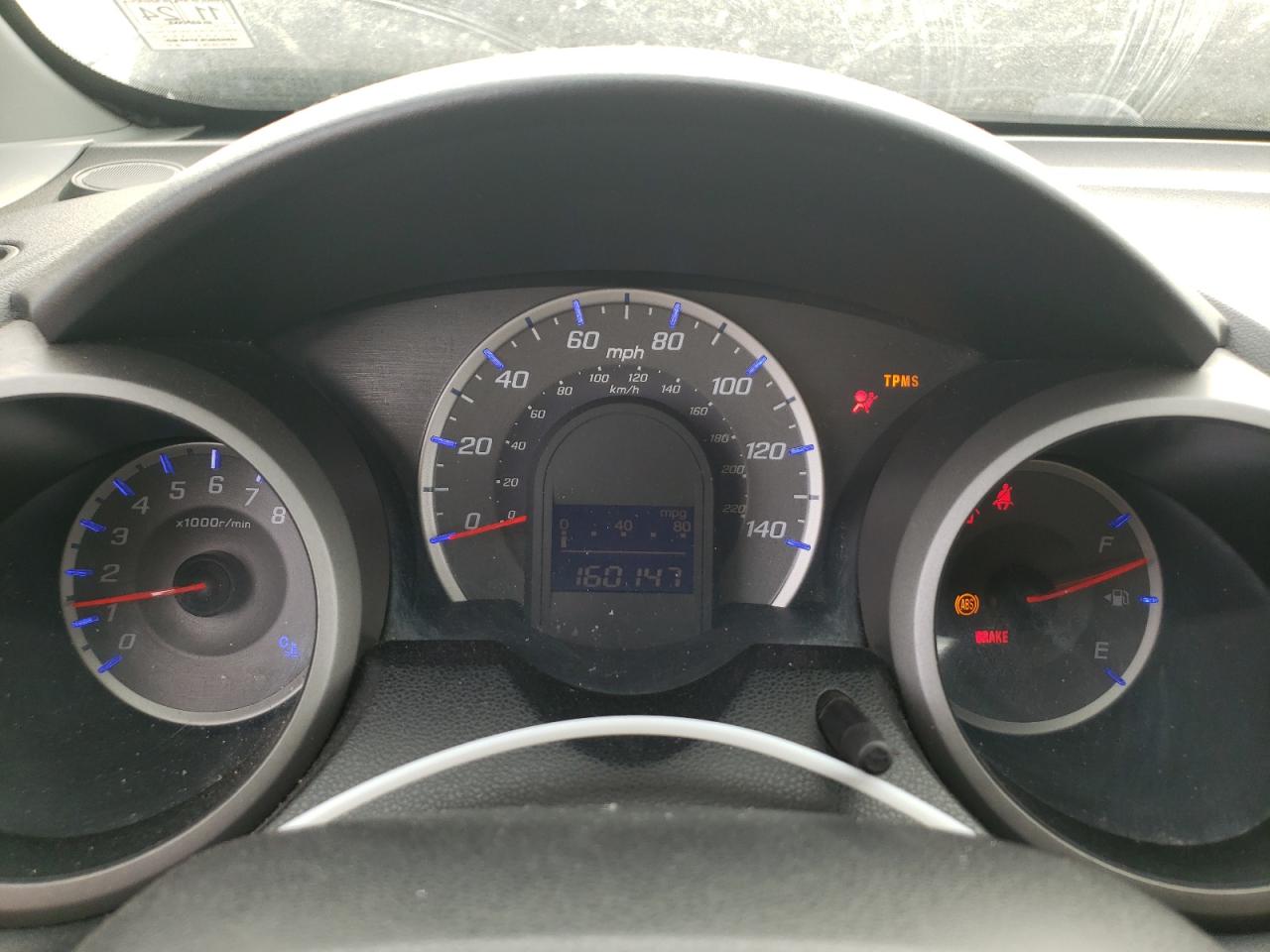 2010 Honda Fit VIN JHMGE8H26AC039386 Copart auction photo, front end damage thumbnail 9