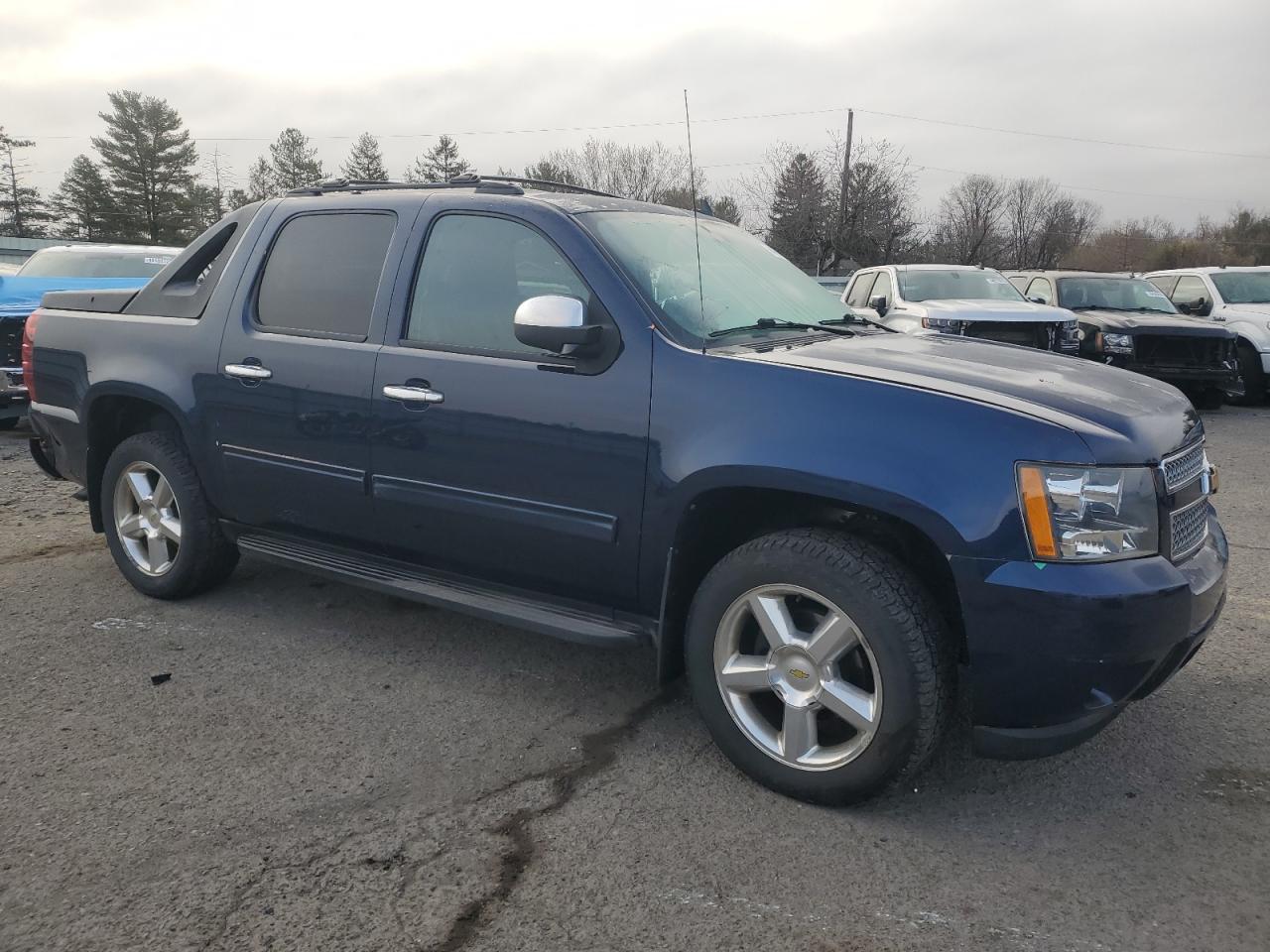 2012 Chevrolet Avalanche VIN 3GNTKFE78CG234359 Copart auction photo, rear end damage thumbnail 4