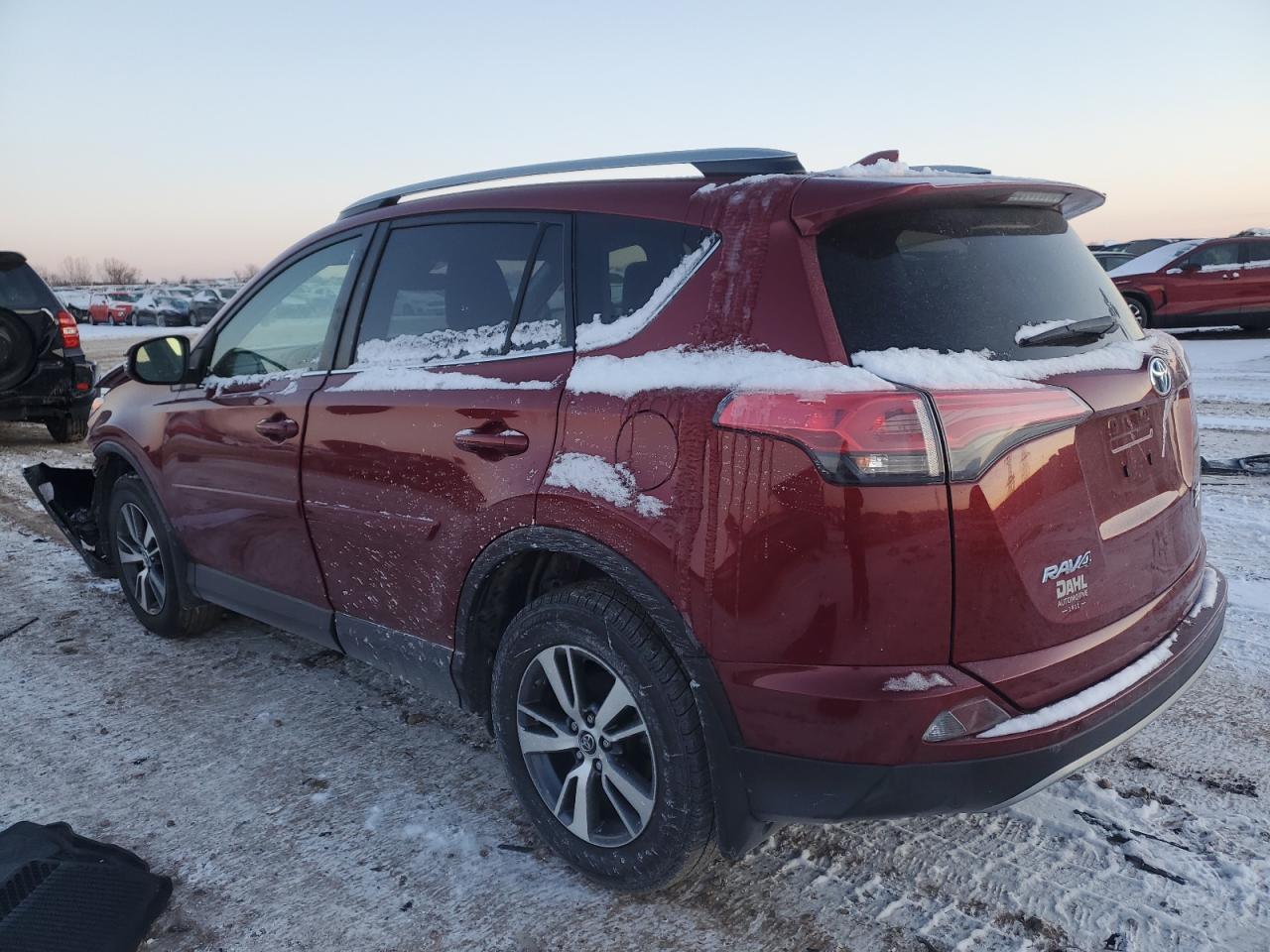 2018 Toyota RAV 4 VIN JTMRFREV5JD250150 Copart auction photo, front end damage thumbnail 2