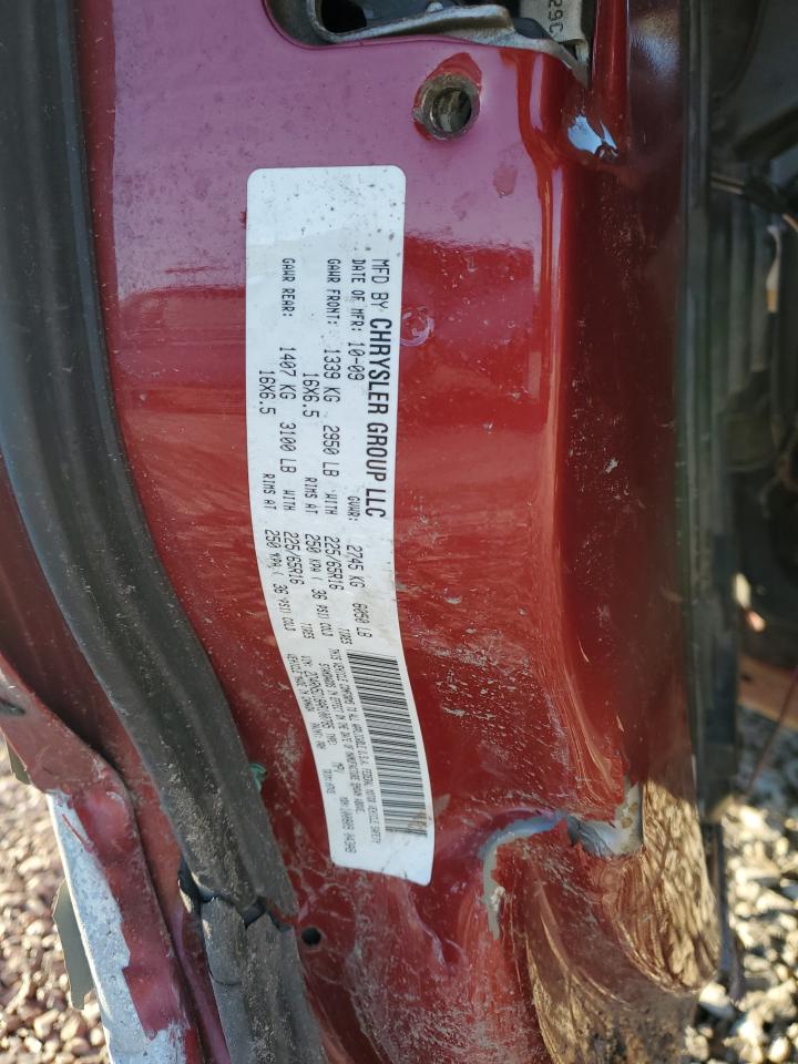 2010 Dodge Caravan VIN 2D4RN5D18AR100785 Copart auction photo, all over damage thumbnail 16