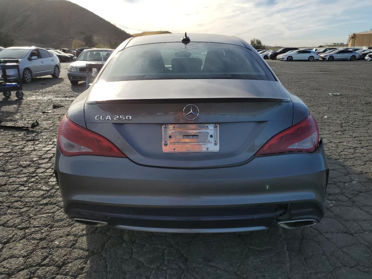 2018 Mercedes-Benz CLA-klasse VIN WDDSJ4EB3JN532781 Copart auction photo, front end / rear end damage thumbnail 6