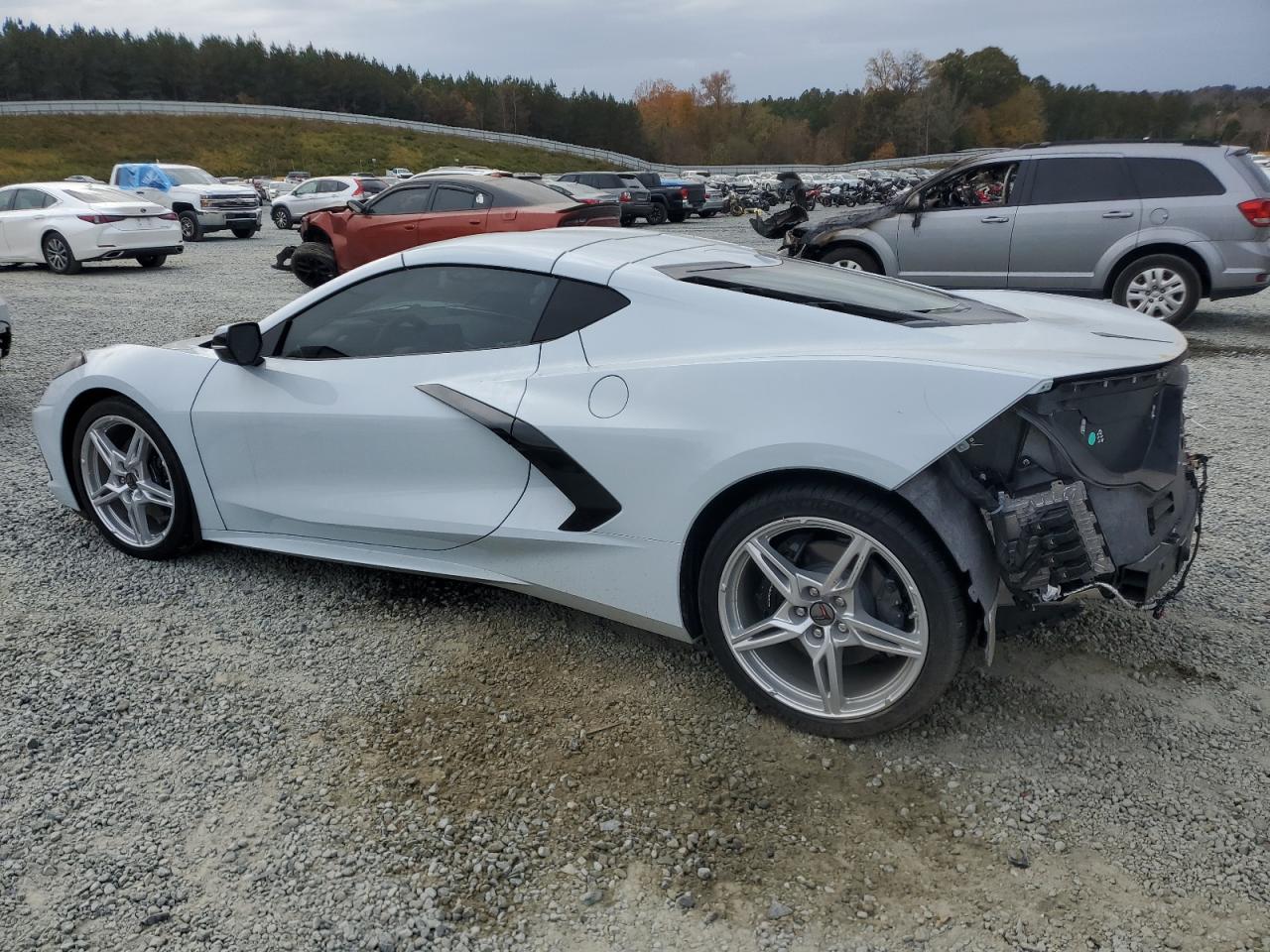 2023 Chevrolet Corvette VIN 1G1YB2D43P5142399 Copart auction photo, rear end damage thumbnail 2