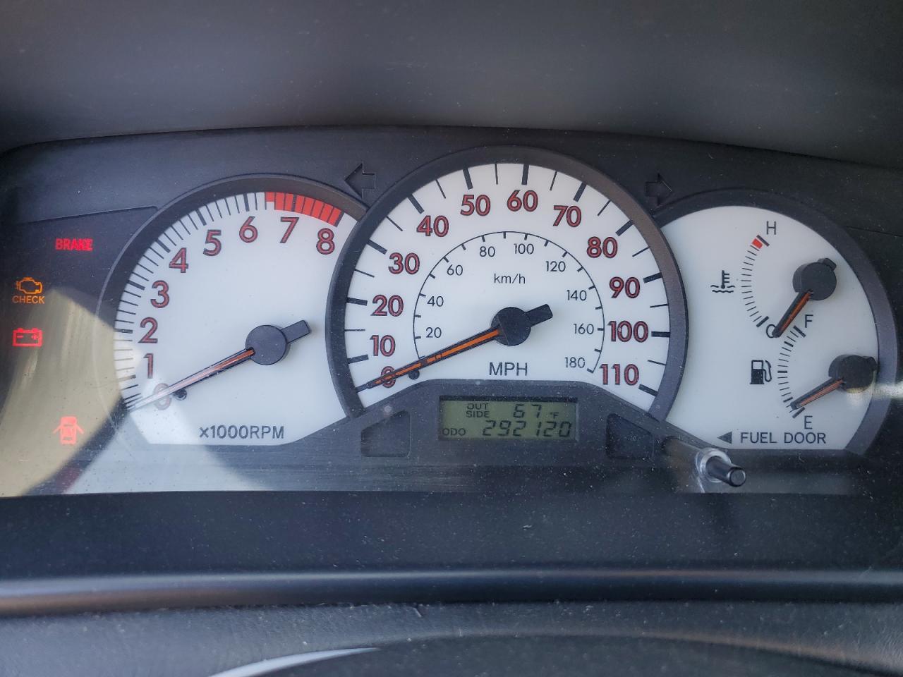 2004 Toyota Corolla VIN 1NXBR32E44Z241997 Copart auction photo, mechanical / minor dent/scratches damage thumbnail 9