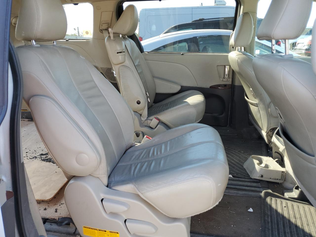 2014 Toyota Sienna VIN 5TDYK3DC4ES445591 Copart auction photo, rear end damage thumbnail 11