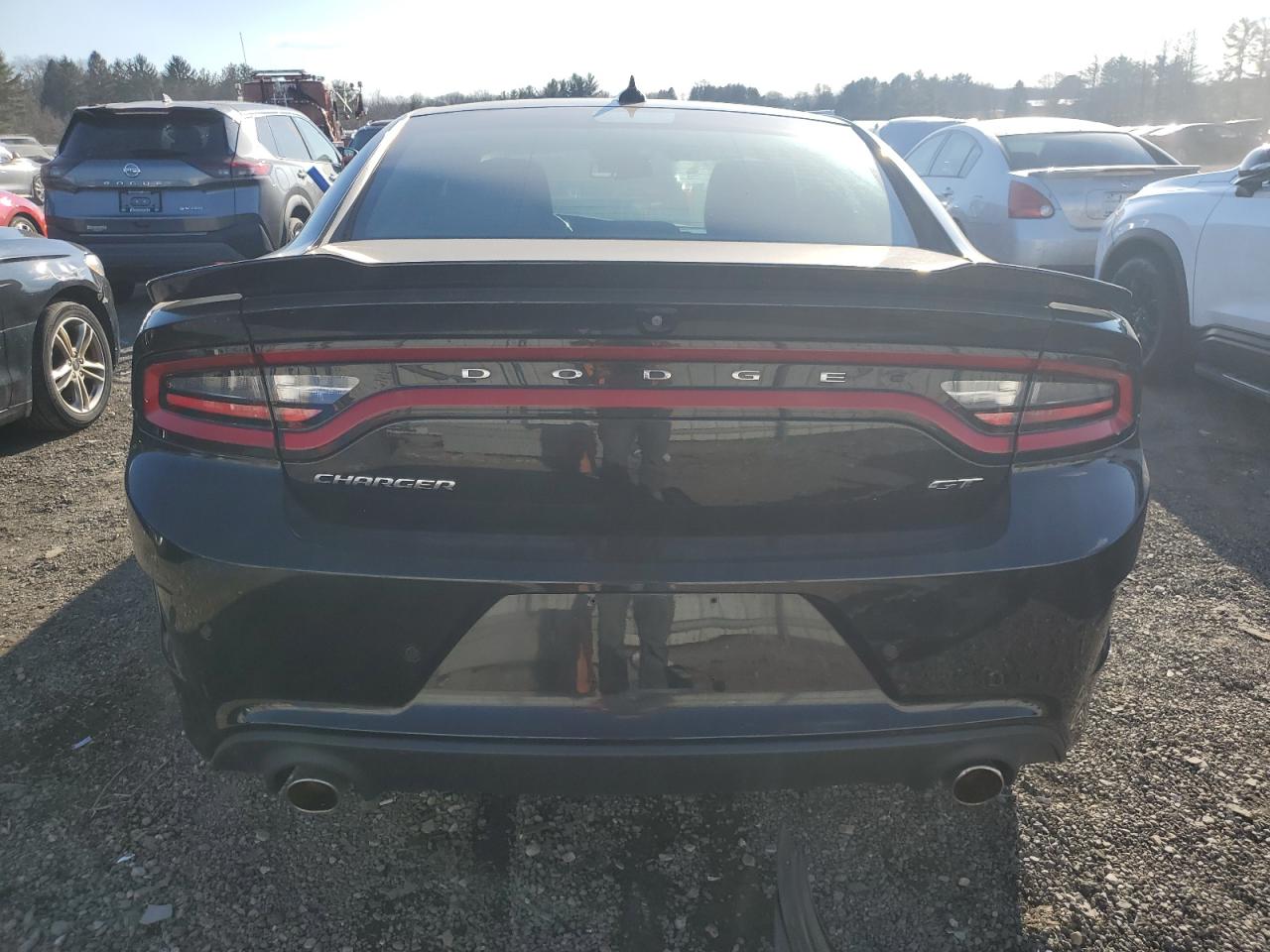 2019 Dodge Charger VIN 2C3CDXHG0KH680898 Copart auction photo, front end / undercarriage damage thumbnail 6
