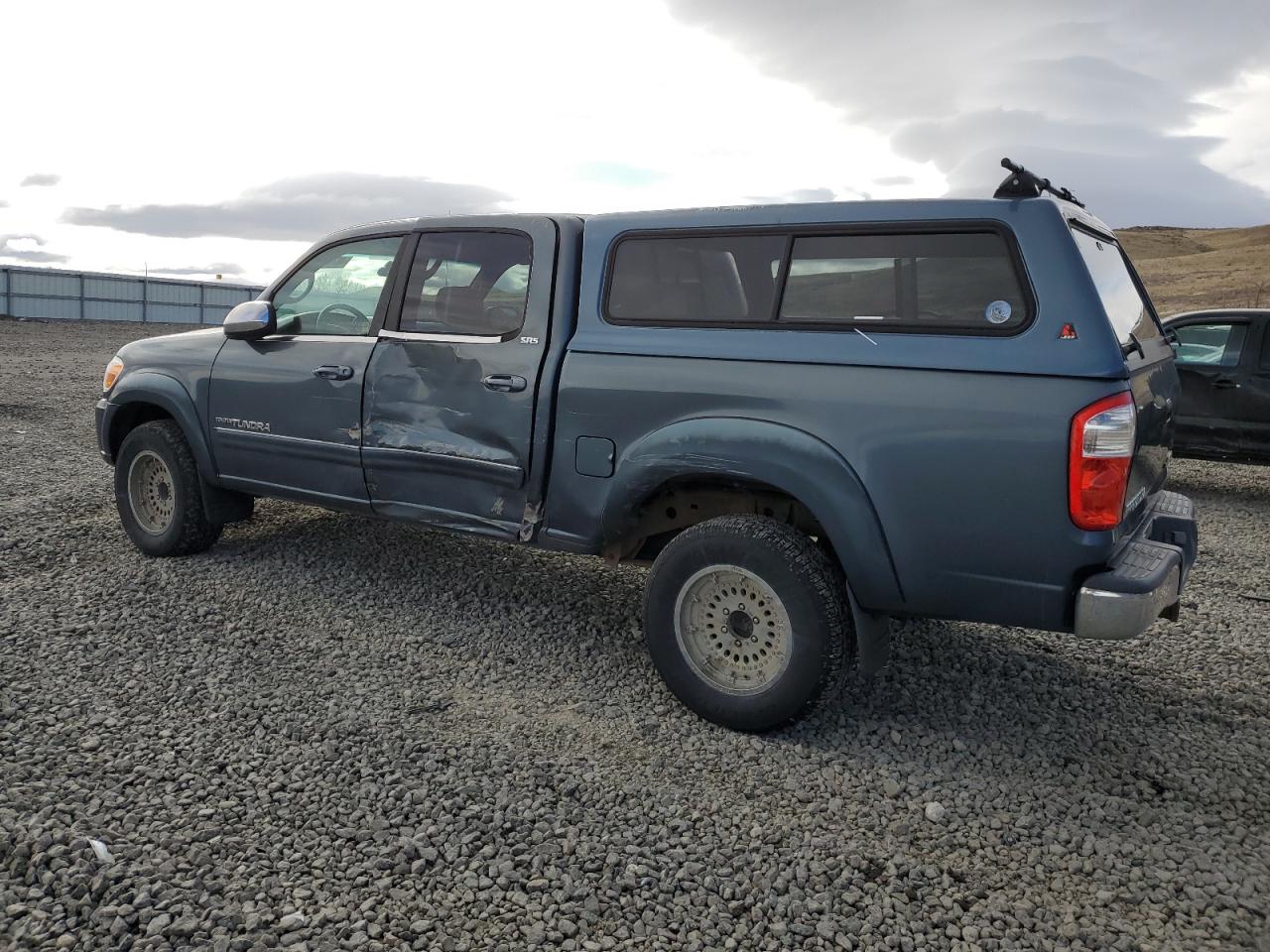 2005 Toyota Tundra VIN 5TBDT44105S470531 Copart auction photo, side / rear end damage thumbnail 2