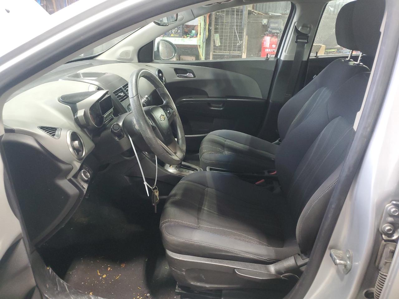 2012 Chevrolet Sonic VIN 1G1JC6SH8C4205413 Copart auction photo, front end / minor dent/scratches damage thumbnail 7